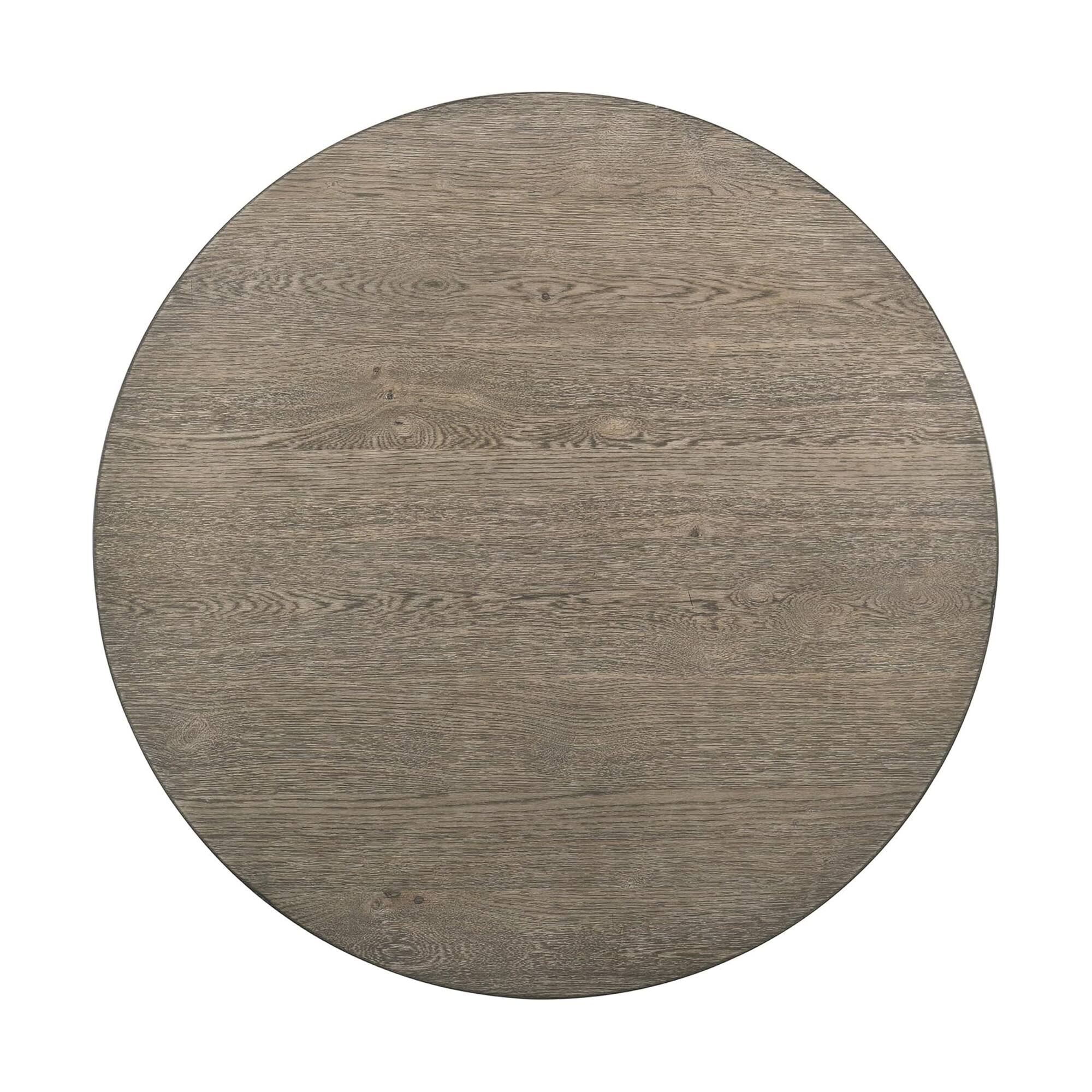 Alt View 3. Manhattan Lane - Koe 5pc Counter Height Round Table, Chair Set, White Brown Solid Wood - White, Ash Brown.