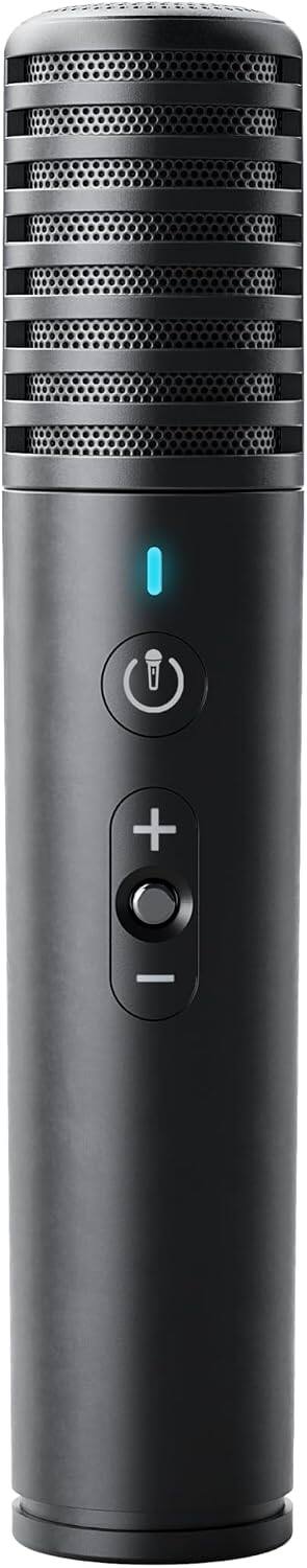 Front. Ikarao - Wireless Microphone for Ikarao Break X1/X2, Pro Dynamic Mic, 1PC, Compatible ONLY with SN BKX1b, BKX2b & BKX2d - Black.