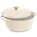 Front. Best Choice Products - Best Choice Products 6 Quart Cast-Iron Dutch Oven, Heavy-Duty Kitchenware w/ Enamel, Side Handles - Vanilla Buttercream - Vanilla Buttercream.