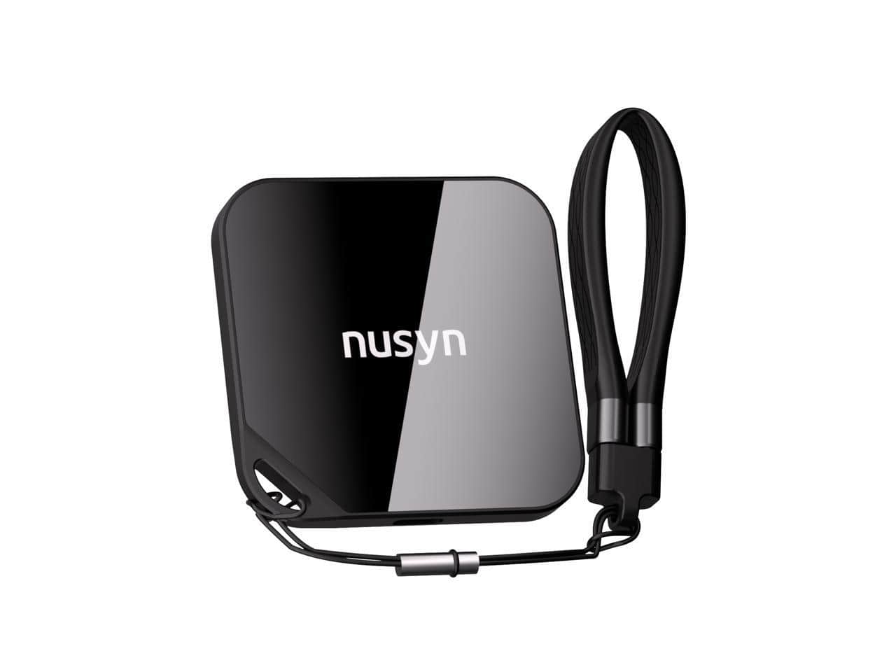 NUSYN - NSP33 1TB Portable SSD, 2000MB/s, USB-C, Aluminum+Glass, iPhone 15/16/17 Pro & Pro Max - Black