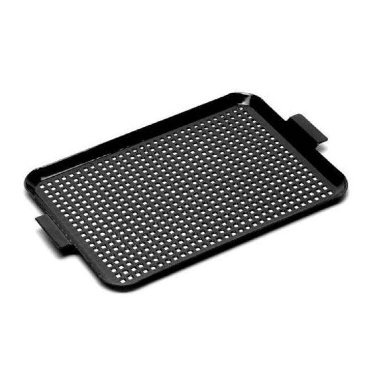 Angle. Charcoal Companion - Charcoal Companion CC3080 Porcelain Coated Grid (Large, 2-Pack).