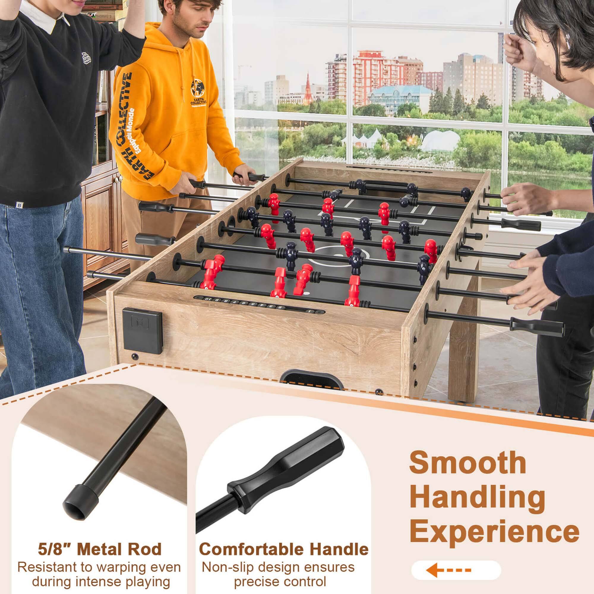 COLLECTIVE Equipes Monde EARTH SUN

Smooth Handling Experience

5/8" Metal Rod
Resistant to warping even during intense playing

Comfortable Handle
Non-slip design ensures precise control