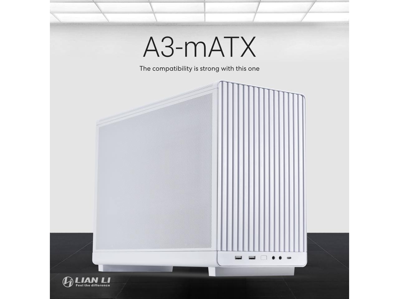 LIAN LI A3-mATX-WDG White　PCケース Lian Li A3-mATX case review: my new daily driver - Digital Trends