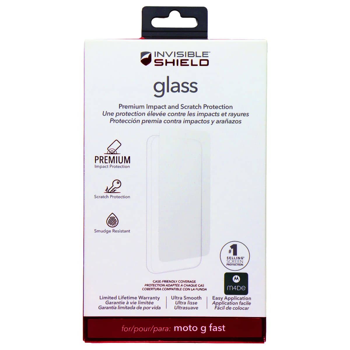 ZAGG - InvisibleShield Glass Screen Protector for Moto G Fast (2020) - Clear price history on PriceWatchPro