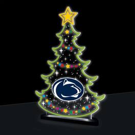 Evergreen Enterprises - Penn State Nittany Lions 10" LED Tabletop Christmas Tree Desklite Sign - Green