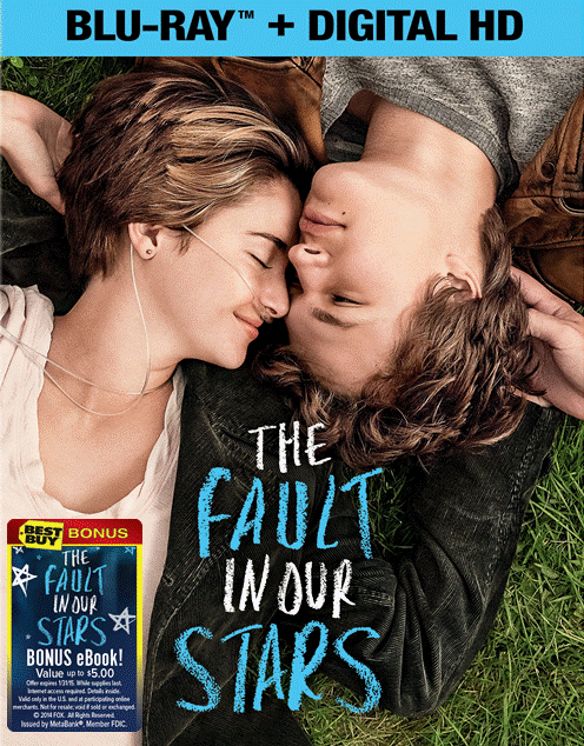  The Fault in Our Stars [Includes Digital Copy] [Blu-ray] [eBook] [2014]