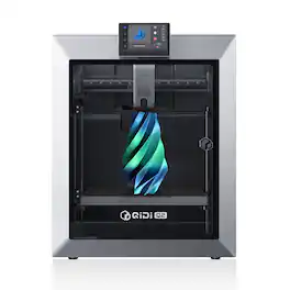 QIDI - Q2 Enclosed CoreXY FDM 3D Printer with Heated Chamber, 600mm/s, AI Camera, 270x270x256mm - Gray