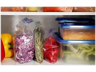 Alt View 3. Ziploc - Sandwich Bags, 6.5", 270/Box - Clear.