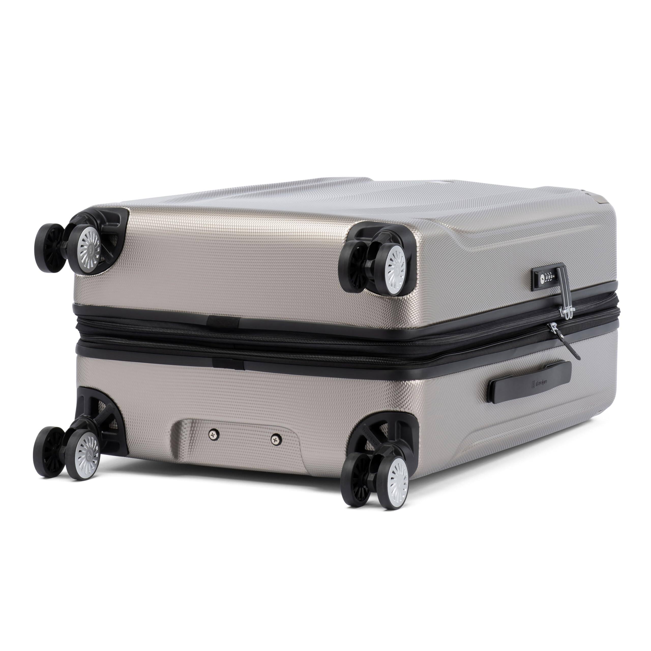 Alt View 1. Travelpro - Travelpro Pathways 3 Hardside Expandable Luggage, 8 Spinner Wheels, Lightweight Hard Shell Suitcase - Champagne.