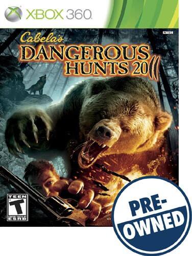 Cabela's Dangerous Hunts 2011 Xbox 360