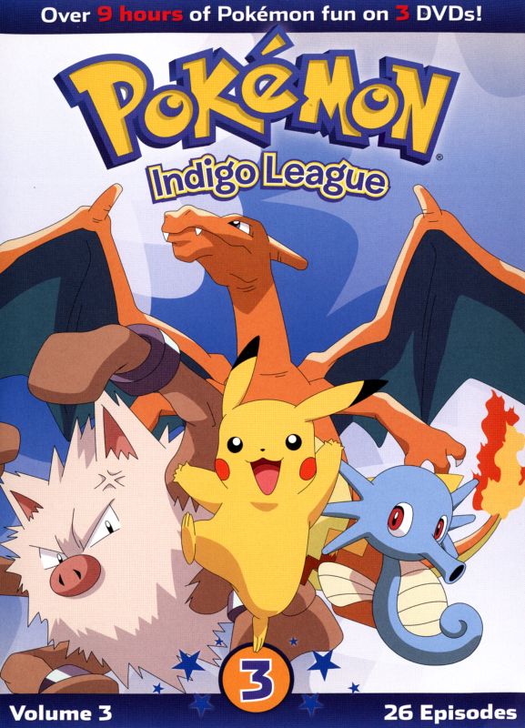  Pokemon: Indigo League, Vol. 3 [3 Discs] [DVD]