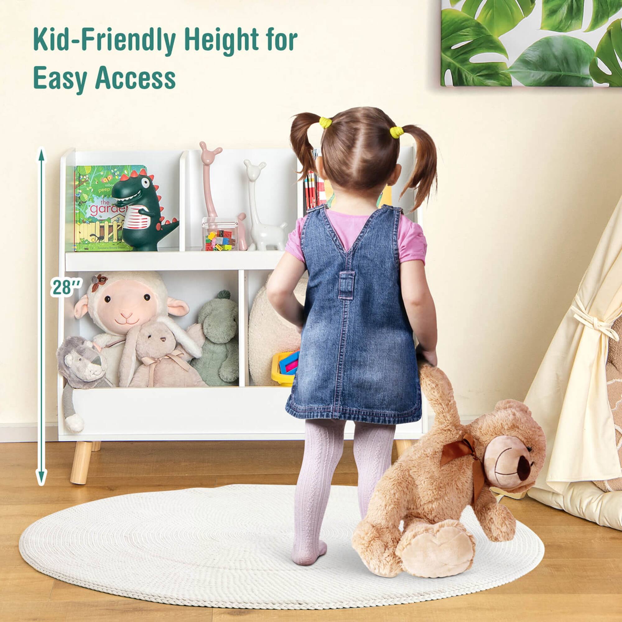 Kid-Friendly Height for Easy Access

28"