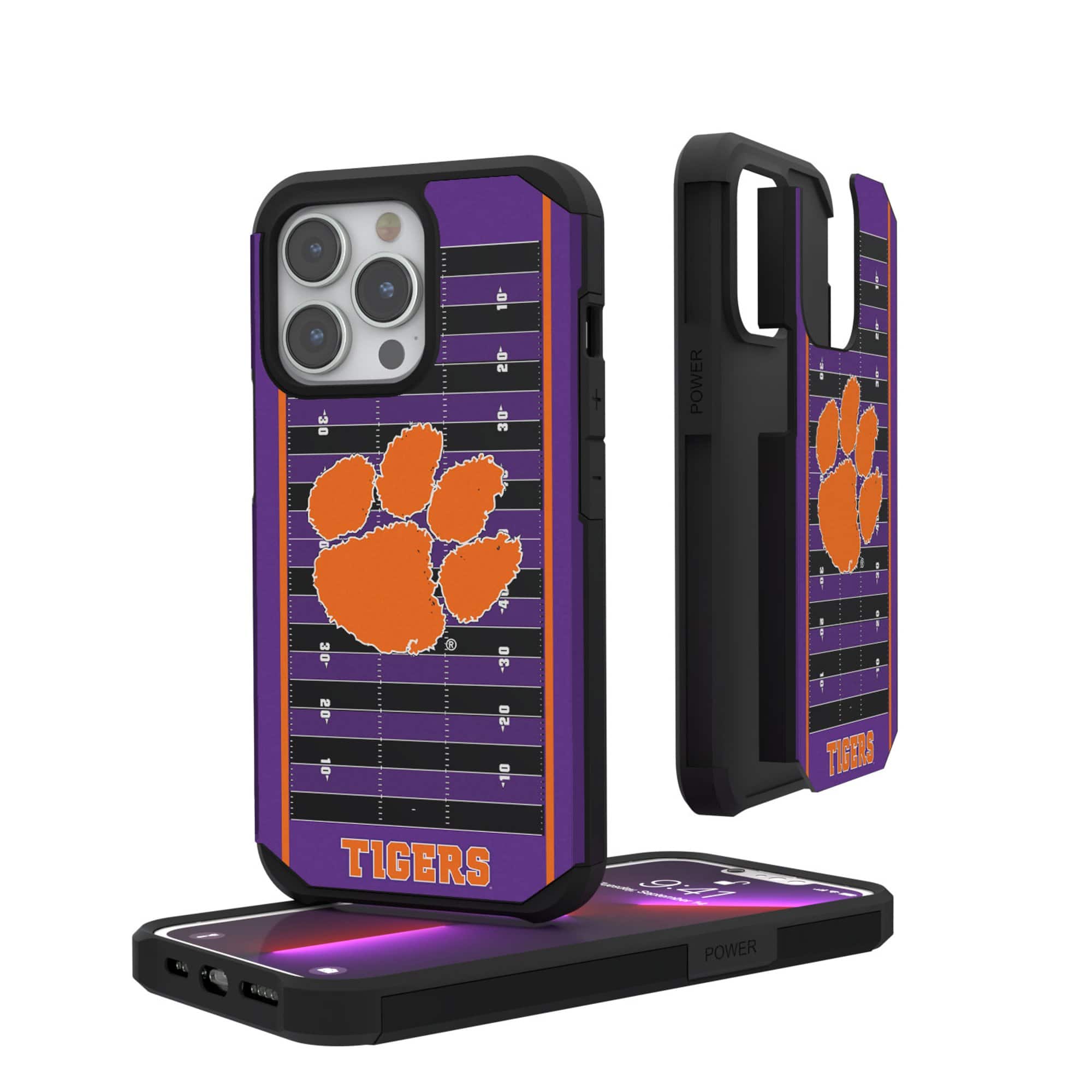 Keyscaper - NCAA - Clemson Tigers Field iPhone Rugged Case - 12 mini/13 mini - Multicolor price history on PriceWatchPro