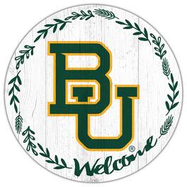 Fan Creations - Baylor Bears 12" Welcome Circle Sign - Multicolor