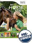 Front Detail. My Horse & Me — PRE-OWNED - Nintendo Wii.