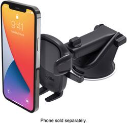 iOttie - Easy One Touch 5 Universal Dash/Windshield Mount for Mobile Phones - Black - Front_Zoom