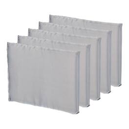 Unique Bargains - Camera Bag Divider, 5pcs 5.71"x3.94"x0.39" Shockproof Insert for Nikon DSLR - Gray