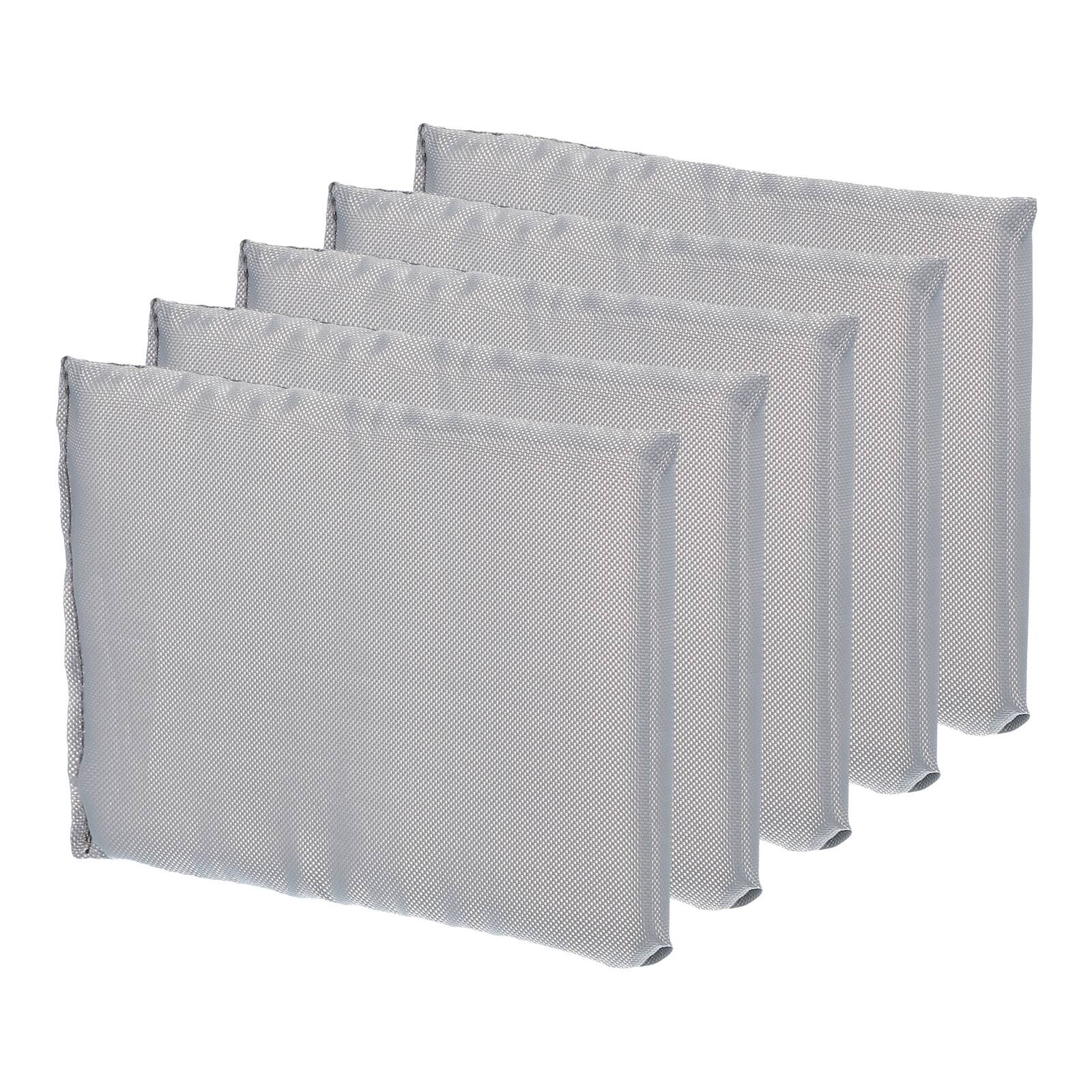 Front. Unique Bargains - Camera Bag Divider, 5pcs 5.71"x3.94"x0.39" Shockproof Insert for Nikon DSLR - Gray.