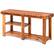 Front. Costway - 3-Tier Wood Shoe Rack Shoe Bench Freestanding Boots Storage Organizer Heavy-duty - Teak.