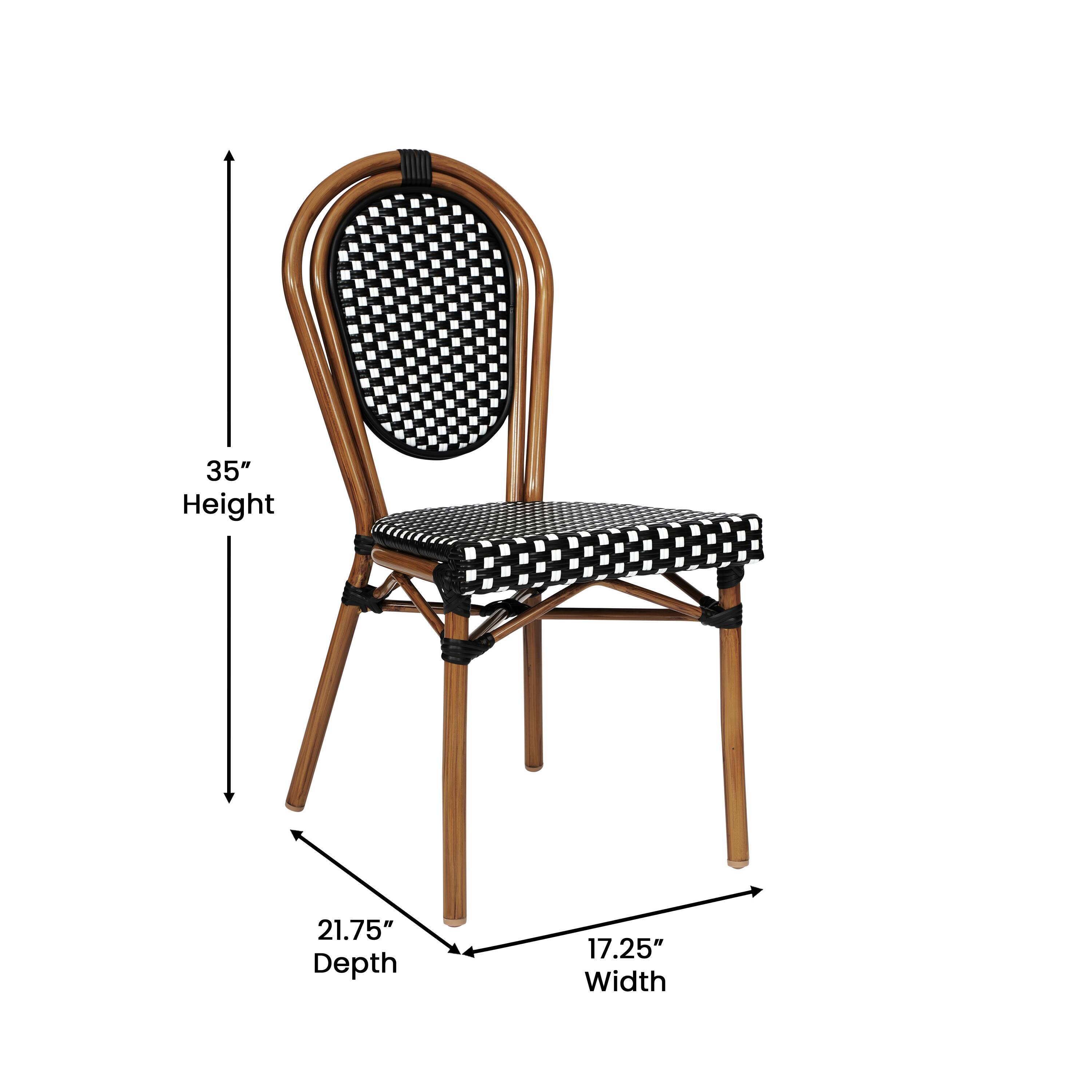 35" Height, 21.75" Depth, 17.25" Width