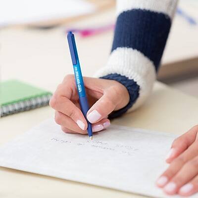 Alt View 7. BIC -  Soft Feel Retractable Ballpoint Pens, Fine Point, 0.8mm, Dozen  - Black Ink.