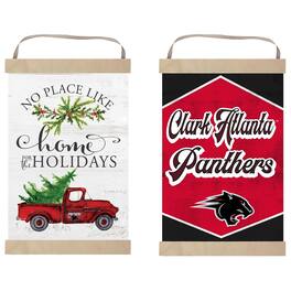 Jardine - Clark Atlanta University Panthers 12" x 20" Reversible Banner Sign - White