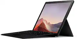 Microsoft - Refurbished Excellent - Surface Pro 7 – 12.3" Touch-Screen - 10th Gen Intel Core i7-16GB Memory - 256GB Solid State Drive – Matte Blac - Black