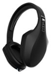 Front. iFrogz - Coda Forte Wireless Over-the-Ear Headphones - Black.