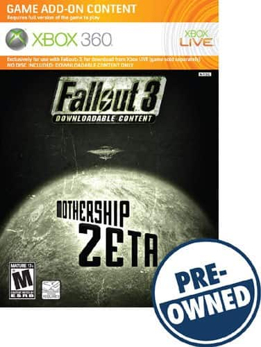 Buy Fallout 3 - Mothership Zeta PC Steam key! Cheap price