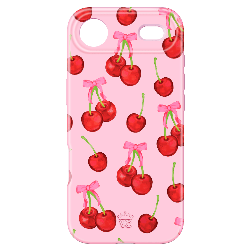 Alt View 2. VELVET CAVIAR - Velvet Caviar iPhone Air MagSafe Phone Case - Sweet Cherry - Cherry.