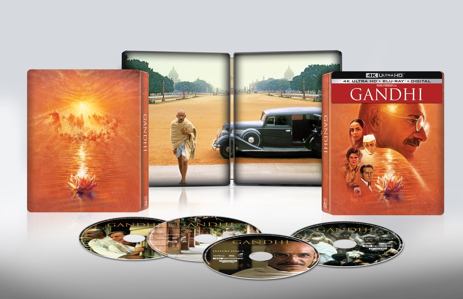 Gandhi (Steelbook)  - 4K Blu-Ray