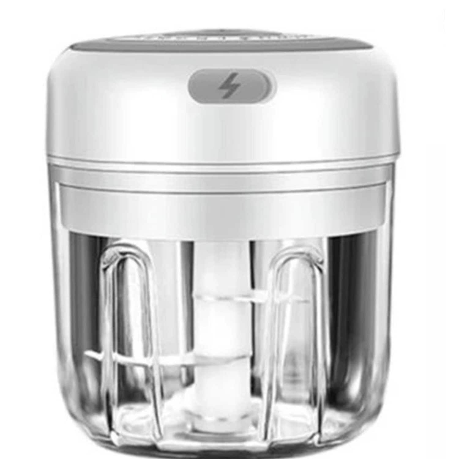 Home Collection - Electric Garlic Press & Food Chopper 300ML - White