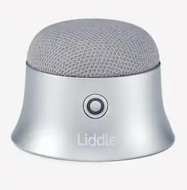 Liddle Speaker - Pro - Magnetic Portable Bluetooth Speaker - Silver