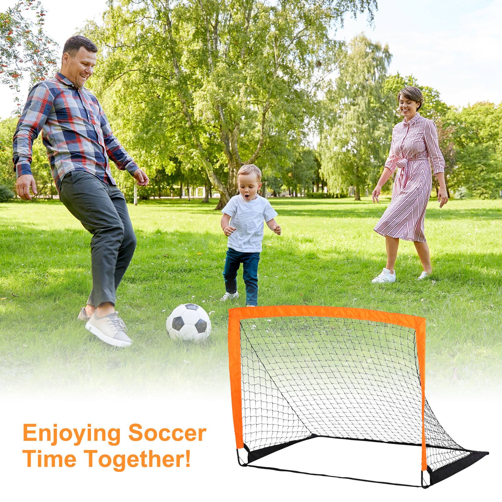 Enjoying Soccer Time Together!