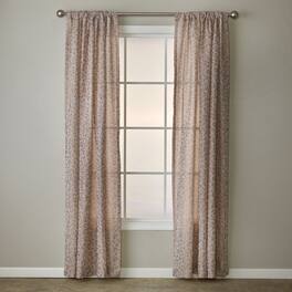 SKL Home - By Saturday Knight Ltd Cheetah Spot Window Curtain Panel - 56" x 63" - Bronze