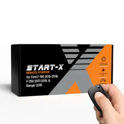 START-X REMOTE STARTER for Ford F-150 2015-2019, F-250 2017-2019, & Ranger 2019
Quick and Easy Install
Plug & Play DIY
Works with