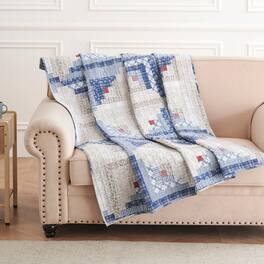 BreeBe - Cottage Cabin Throw - Calico