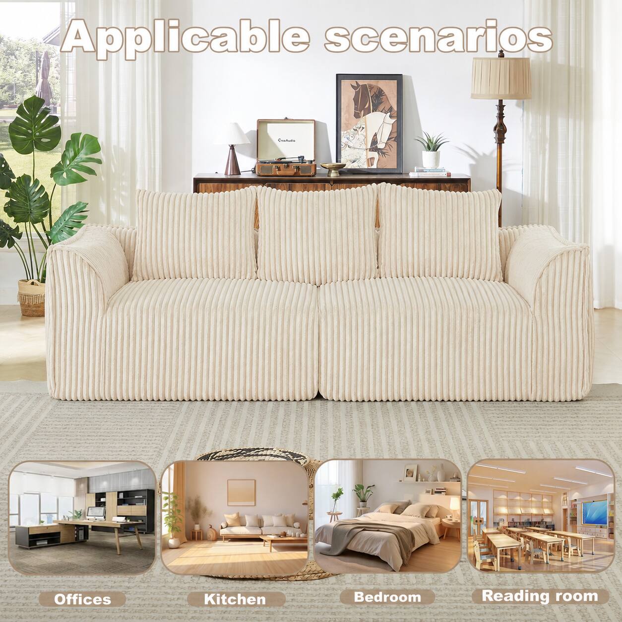 Applicable scenarios

Offices  
Kitchen  
Bedroom  
Reading room