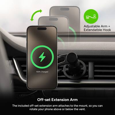 magicMOUNT Pro Charge Dash/Vent - MagSafe-compatibel magicMOUNT Pro Charge Dash/Vent - MagSafe-compatibel