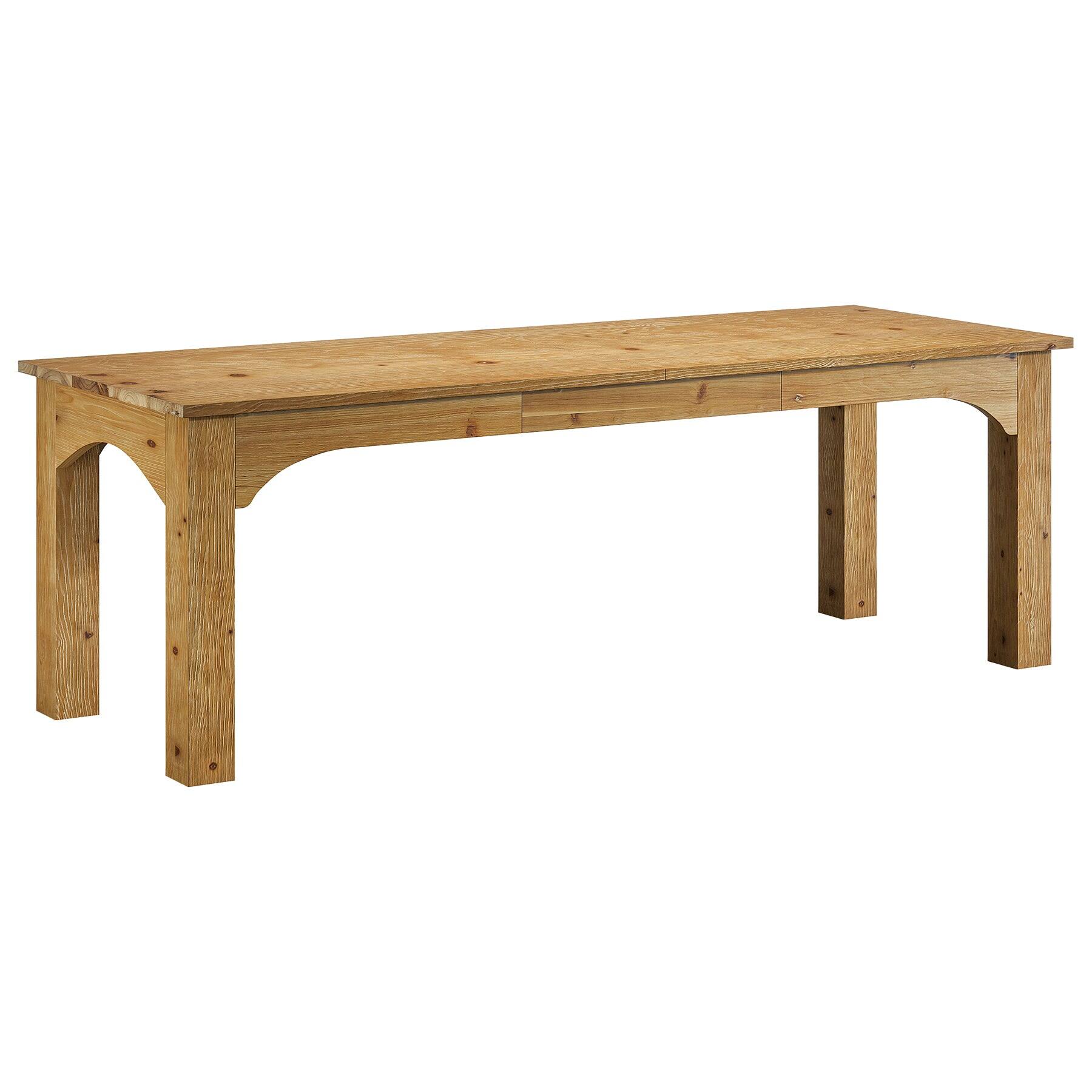 Alt View 5. Tribesigns - Office Computer Desk with Solid Wood Construction, for Computer Work, Writing and Study in Home Offices - Light Brown.