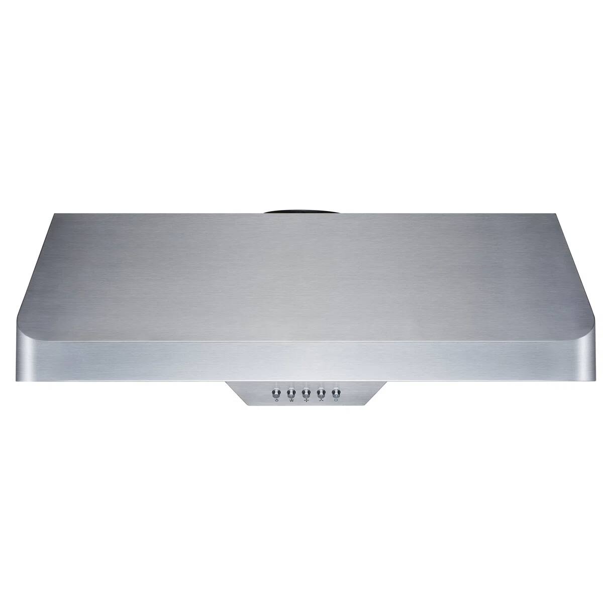 Left. Winflo - Winflo 30 inch Ducted 330-CFM Stainless steel Under Cabinet Range Hood - Stainless Steel.