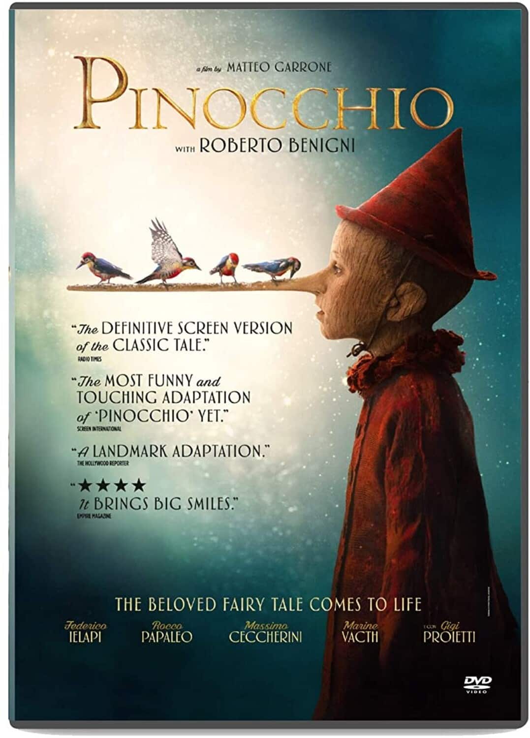 Front. Pinocchio   - DVD.