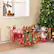 Alt View 11. Costway - Red Santa Sleigh with Large Cargo Area for Gifts Metal Christmas Holiday Decor - Red/Golden.