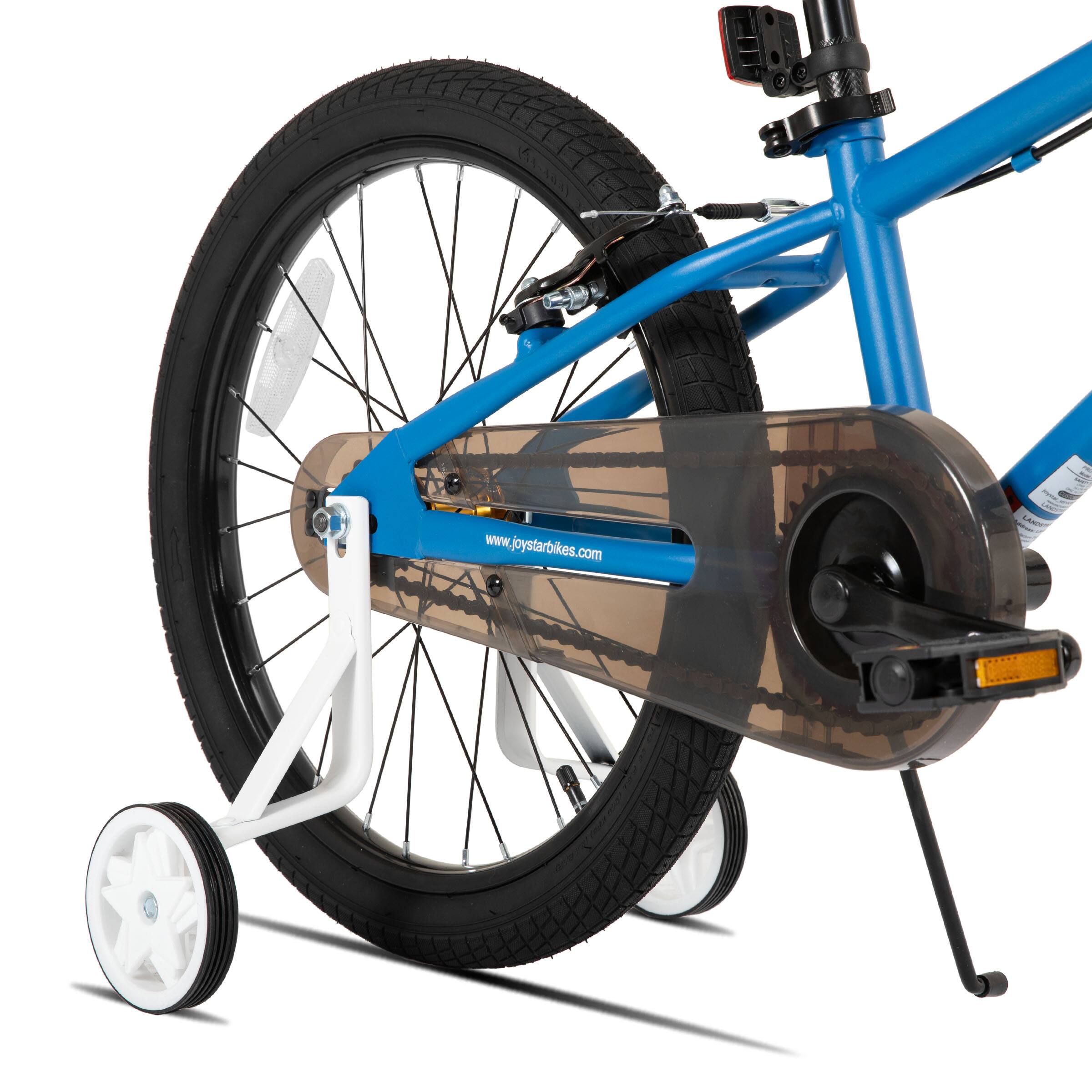 Alt View 3. JOYSTAR - JOYSTAR Lomand 20" Kids Bike with Training Wheels, Dual V-Brake Kids Bicycle for Boys Girls Ages 7-13, Blue - Blue.