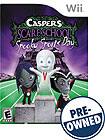 Front Detail. Casper Scare School: Spooky Sports Day — PRE-OWNED - Nintendo Wii.