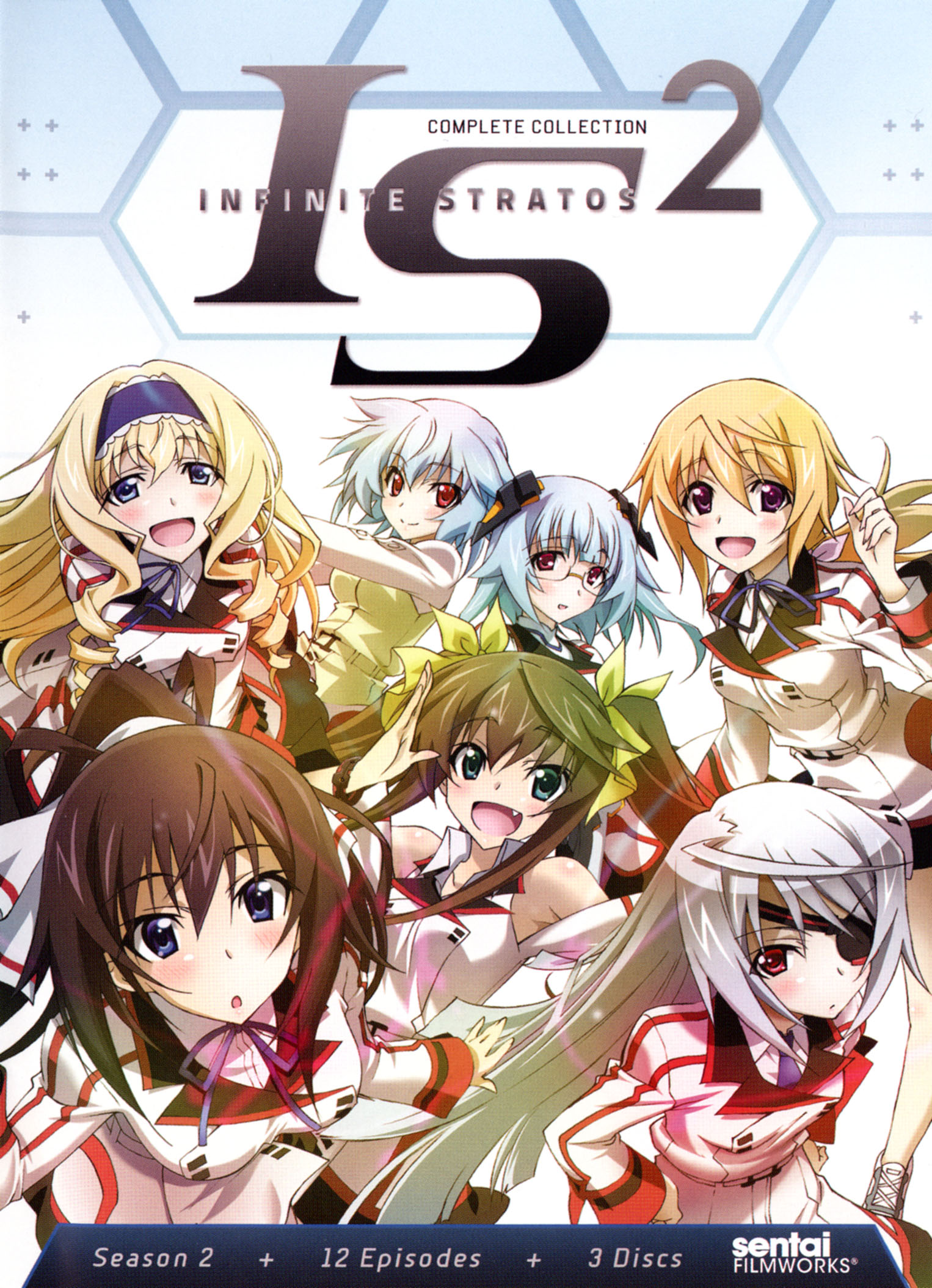 Infinite Stratos 1 Blu-ray anime