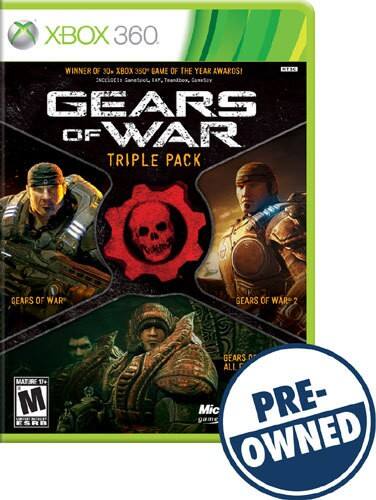 X360 Gears Of War Triple Pack Xbox 360 game