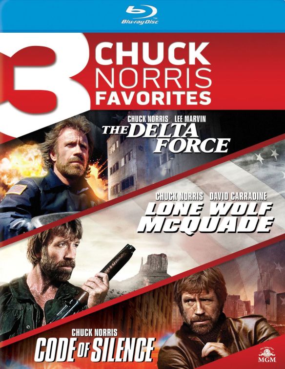  The Delta Force/Lone Wolf McQuade/Code of Silence [3 Discs] [Blu-ray]
