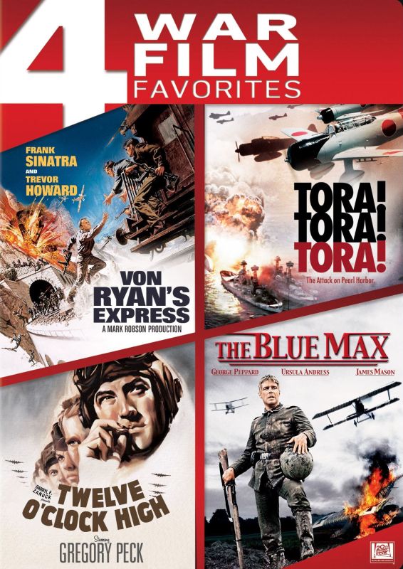  Von Ryan's Express/Tora! Tora! Tora!/Twelve O'Clock High/The Blue Max [4 Discs] [DVD]