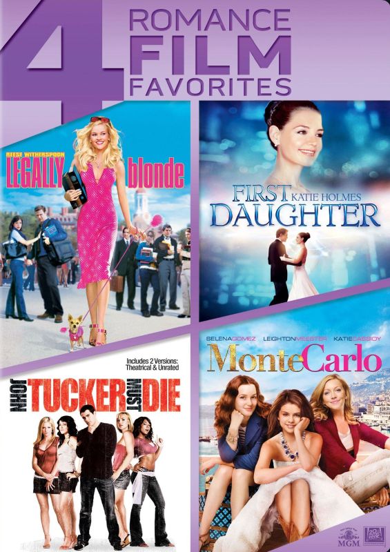  First Daughter/John Tucker Must Die/Legally Blonde/Monte Carlo [4 Discs] [DVD]